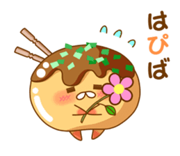 Mr takoyaki -Costume masquerade sticker #8530678
