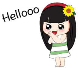 Happy Lily (English Version) sticker #8531002