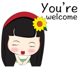 Happy Lily (English Version) sticker #8531004