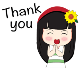 Happy Lily (English Version) sticker #8531005