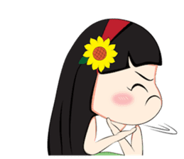 Happy Lily (English Version) sticker #8531008