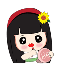 Happy Lily (English Version) sticker #8531010