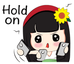 Happy Lily (English Version) sticker #8531011
