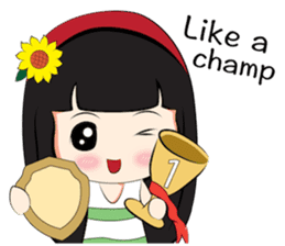 Happy Lily (English Version) sticker #8531015