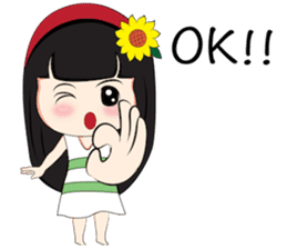 Happy Lily (English Version) sticker #8531017