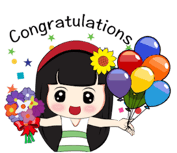 Happy Lily (English Version) sticker #8531019