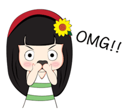 Happy Lily (English Version) sticker #8531021