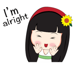 Happy Lily (English Version) sticker #8531022