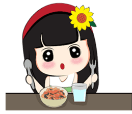 Happy Lily (English Version) sticker #8531023