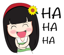 Happy Lily (English Version) sticker #8531024