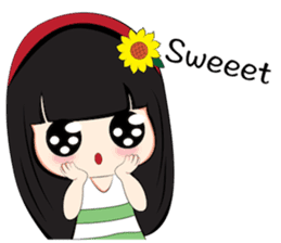 Happy Lily (English Version) sticker #8531025