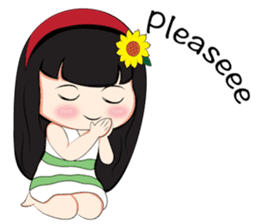 Happy Lily (English Version) sticker #8531027