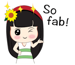 Happy Lily (English Version) sticker #8531031