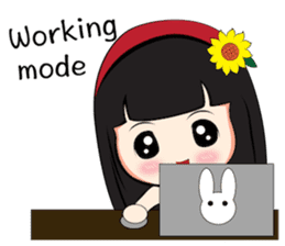 Happy Lily (English Version) sticker #8531036