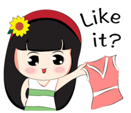 Happy Lily (English Version) sticker #8531037