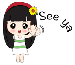 Happy Lily (English Version) sticker #8531041