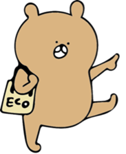 A happy-go-lucky Bear sticker #8531091