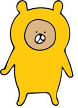 A happy-go-lucky Bear sticker #8531093