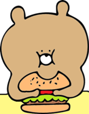 A happy-go-lucky Bear sticker #8531094