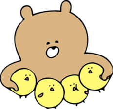 A happy-go-lucky Bear sticker #8531099