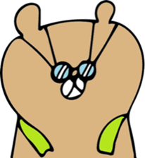 A happy-go-lucky Bear sticker #8531112