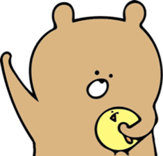 A happy-go-lucky Bear sticker #8531120