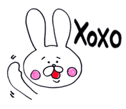 rabbit name USA (english ver.) sticker #8531449