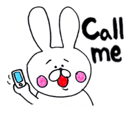 rabbit name USA (english ver.) sticker #8531452