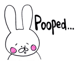 rabbit name USA (english ver.) sticker #8531460