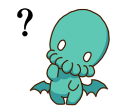 Great Old One's sticker of  Cthulhu sticker #8531642