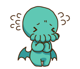 Great Old One's sticker of  Cthulhu sticker #8531660