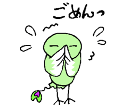 carrying happiness bird "TORINO HAROW" sticker #8532937