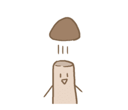 Mushrooms speak sticker #8533844