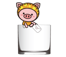 Color Pigs  2 (Cup edge) sticker #8533986