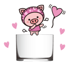 Color Pigs  2 (Cup edge) sticker #8533989