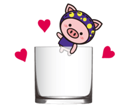 Color Pigs  2 (Cup edge) sticker #8533991