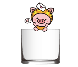 Color Pigs  2 (Cup edge) sticker #8533992