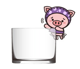 Color Pigs  2 (Cup edge) sticker #8533993
