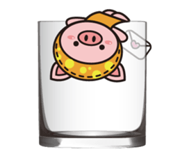 Color Pigs  2 (Cup edge) sticker #8533996