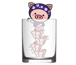 Color Pigs  2 (Cup edge) sticker #8534002