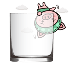 Color Pigs  2 (Cup edge) sticker #8534003