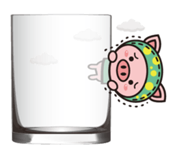 Color Pigs  2 (Cup edge) sticker #8534010