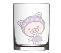 Color Pigs  2 (Cup edge) sticker #8534014