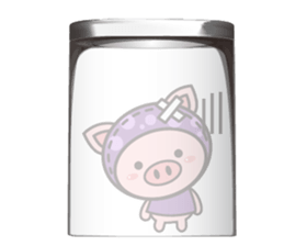 Color Pigs  2 (Cup edge) sticker #8534017