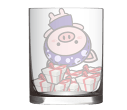 Color Pigs  2 (Cup edge) sticker #8534018