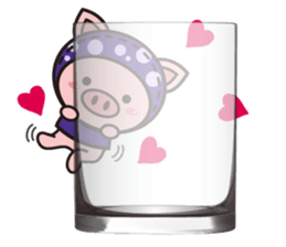 Color Pigs  2 (Cup edge) sticker #8534019