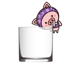 Color Pigs  2 (Cup edge) sticker #8534020