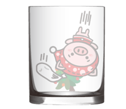Color Pigs  2 (Cup edge) sticker #8534025