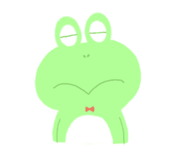 pastel frog sticker #8534073