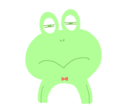 pastel frog sticker #8534074
